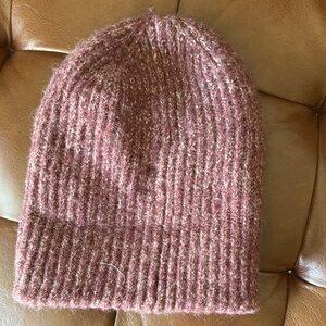 Cozy Knit Beanie in Maroon